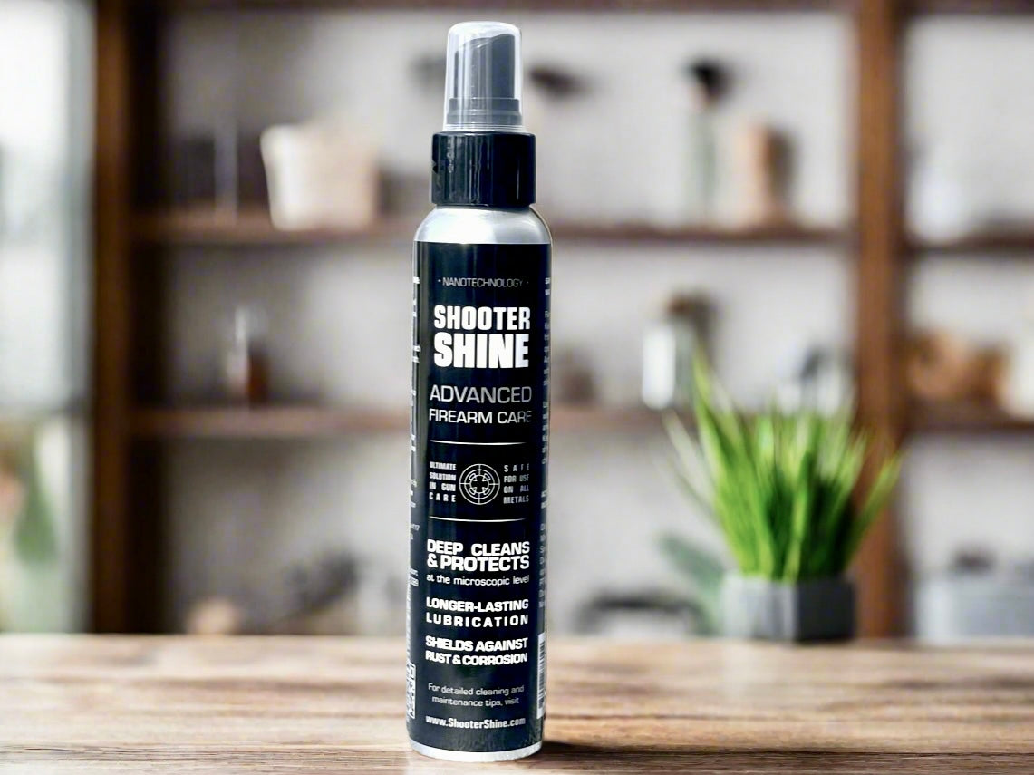 Shooter Shine CLP – Advanced Nanotechnology Cleaner, Lubricant & Protectant