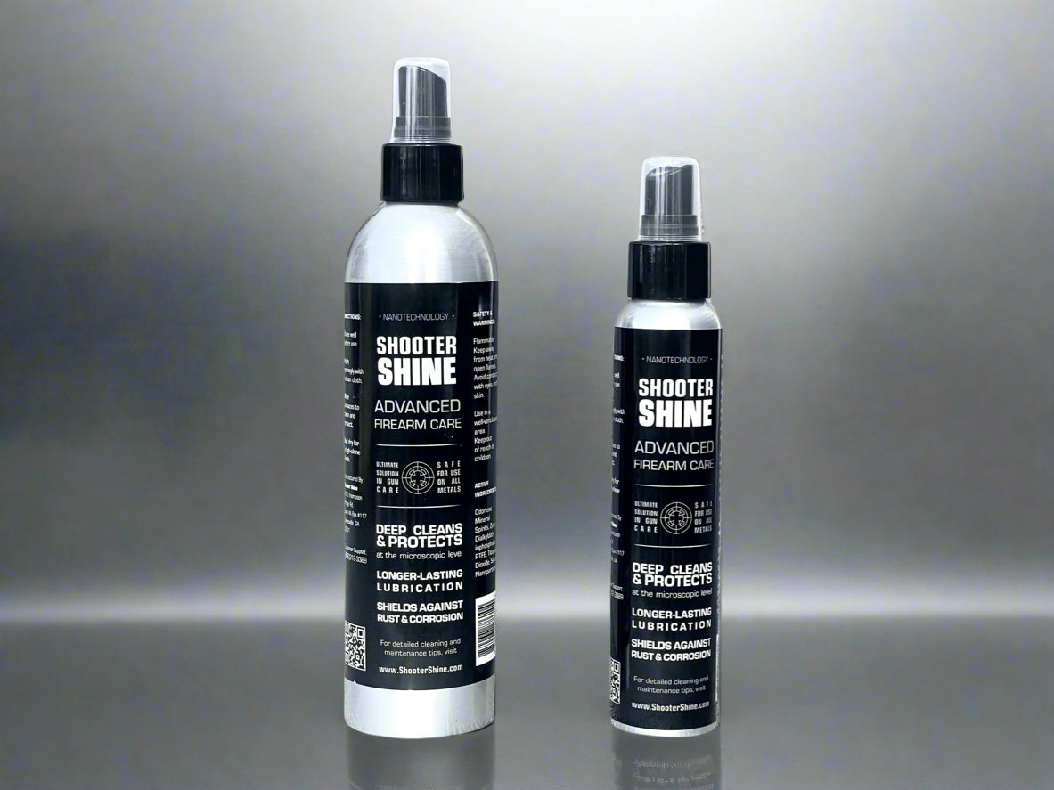 Shooter Shine CLP – Advanced Nanotechnology Cleaner, Lubricant & Protectant